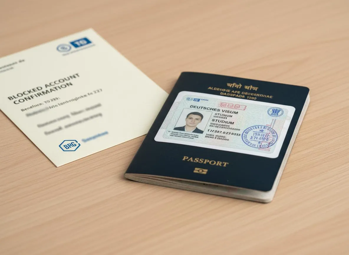 Germany germany student visa approved, visa approval documents